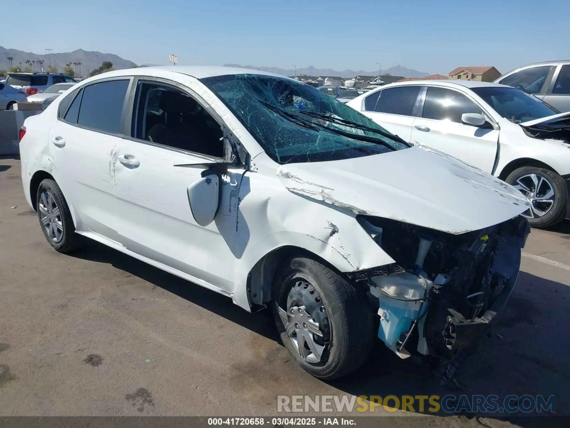 1 fotografías del automóvil dañado 3KPA24AD6PE599186 KIA RIO 2023