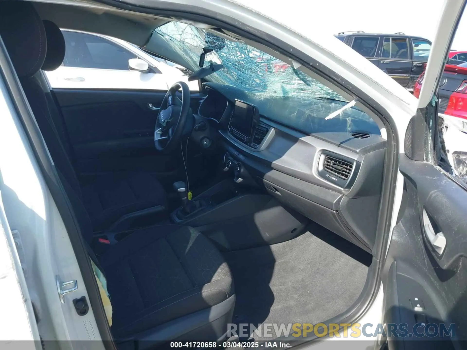 5 fotografías del automóvil dañado 3KPA24AD6PE599186 KIA RIO 2023