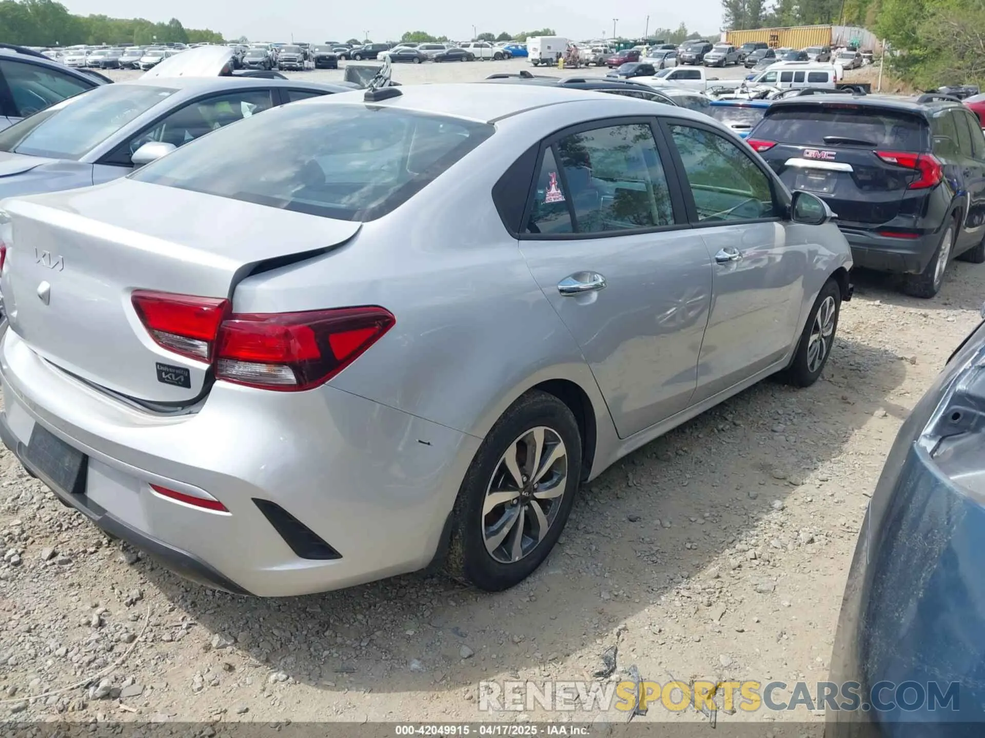 4 fotografías del automóvil dañado 3KPA24AD7PE530264 KIA RIO 2023