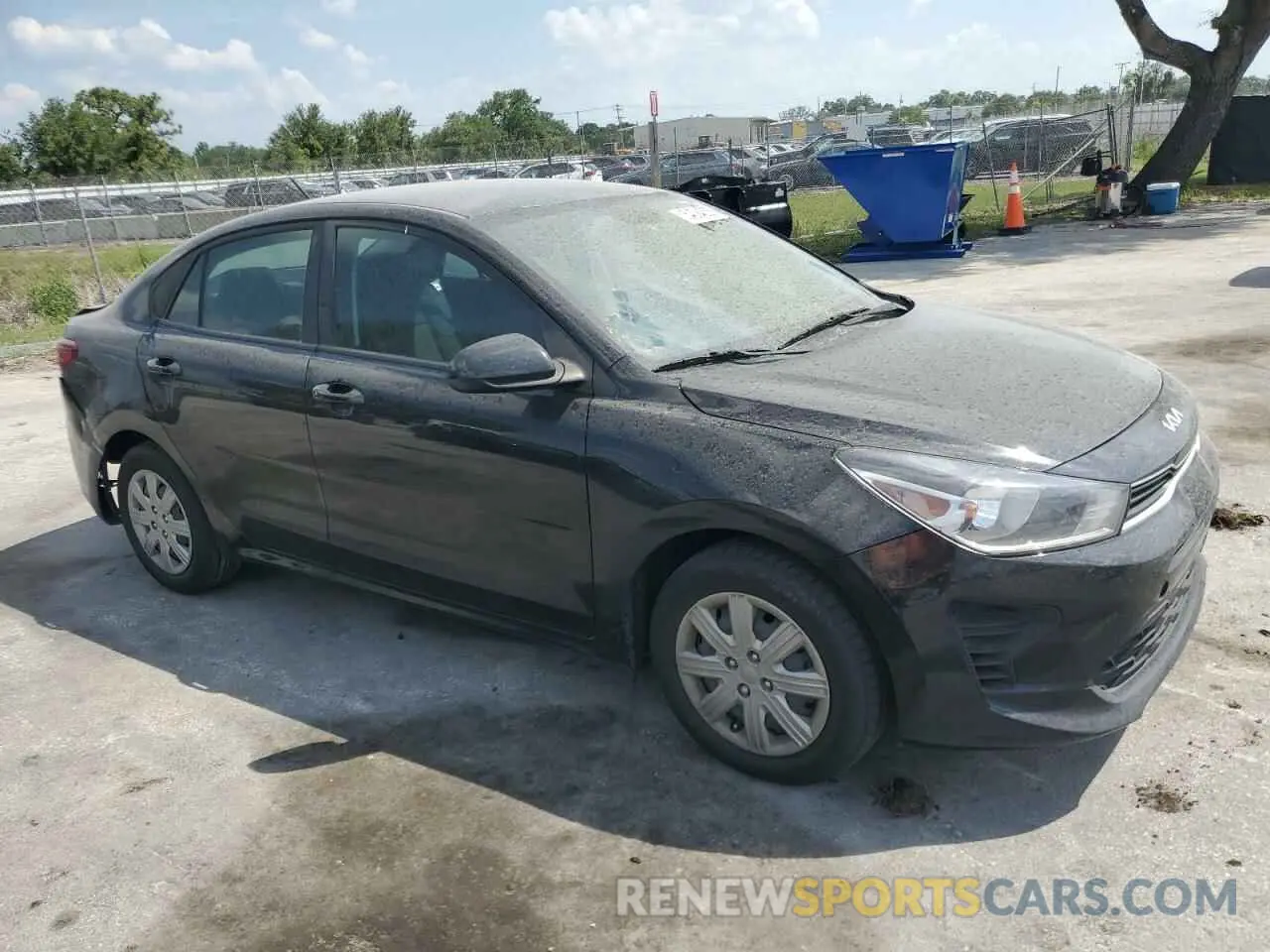 4 fotografías del automóvil dañado 3KPA24AD7PE533844 KIA RIO 2023