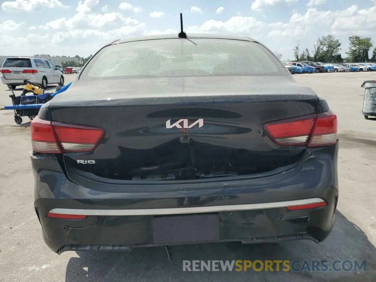 6 fotografías del automóvil dañado 3KPA24AD7PE533844 KIA RIO 2023