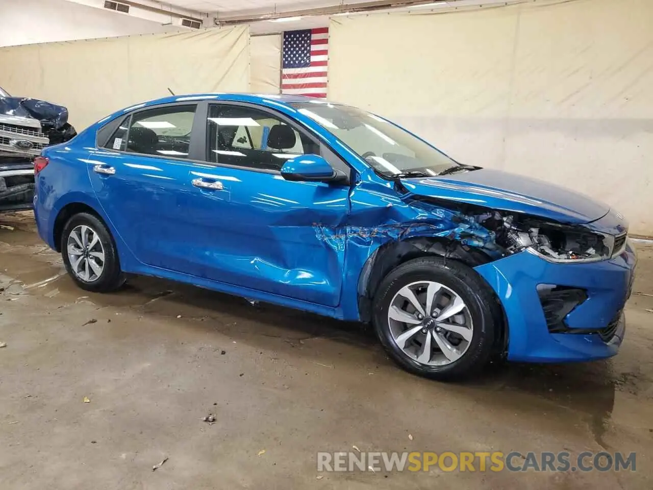 4 fotografías del automóvil dañado 3KPA24AD7PE541605 KIA RIO 2023