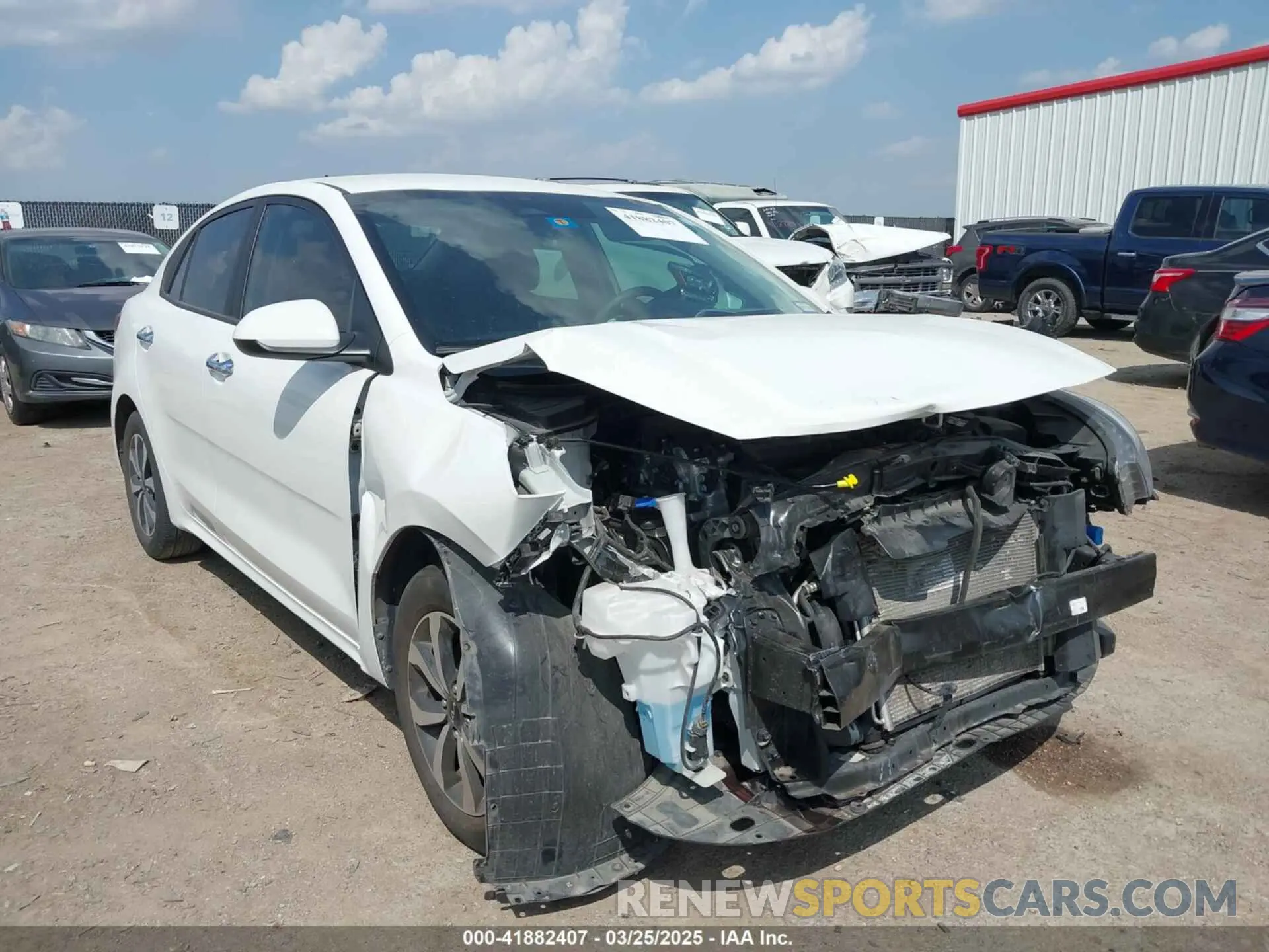 1 fotografías del automóvil dañado 3KPA24AD7PE550899 KIA RIO 2023