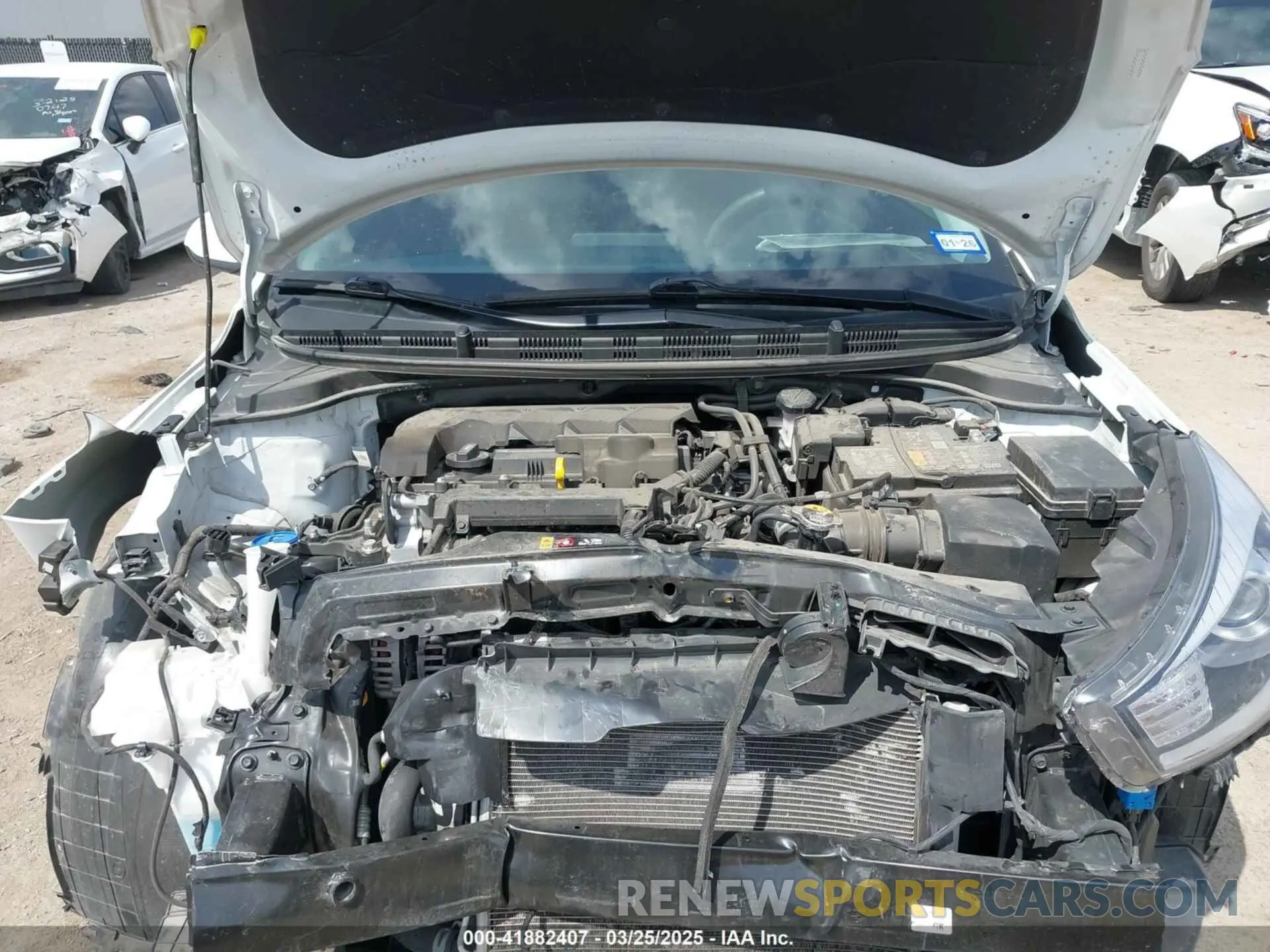 10 fotografías del automóvil dañado 3KPA24AD7PE550899 KIA RIO 2023