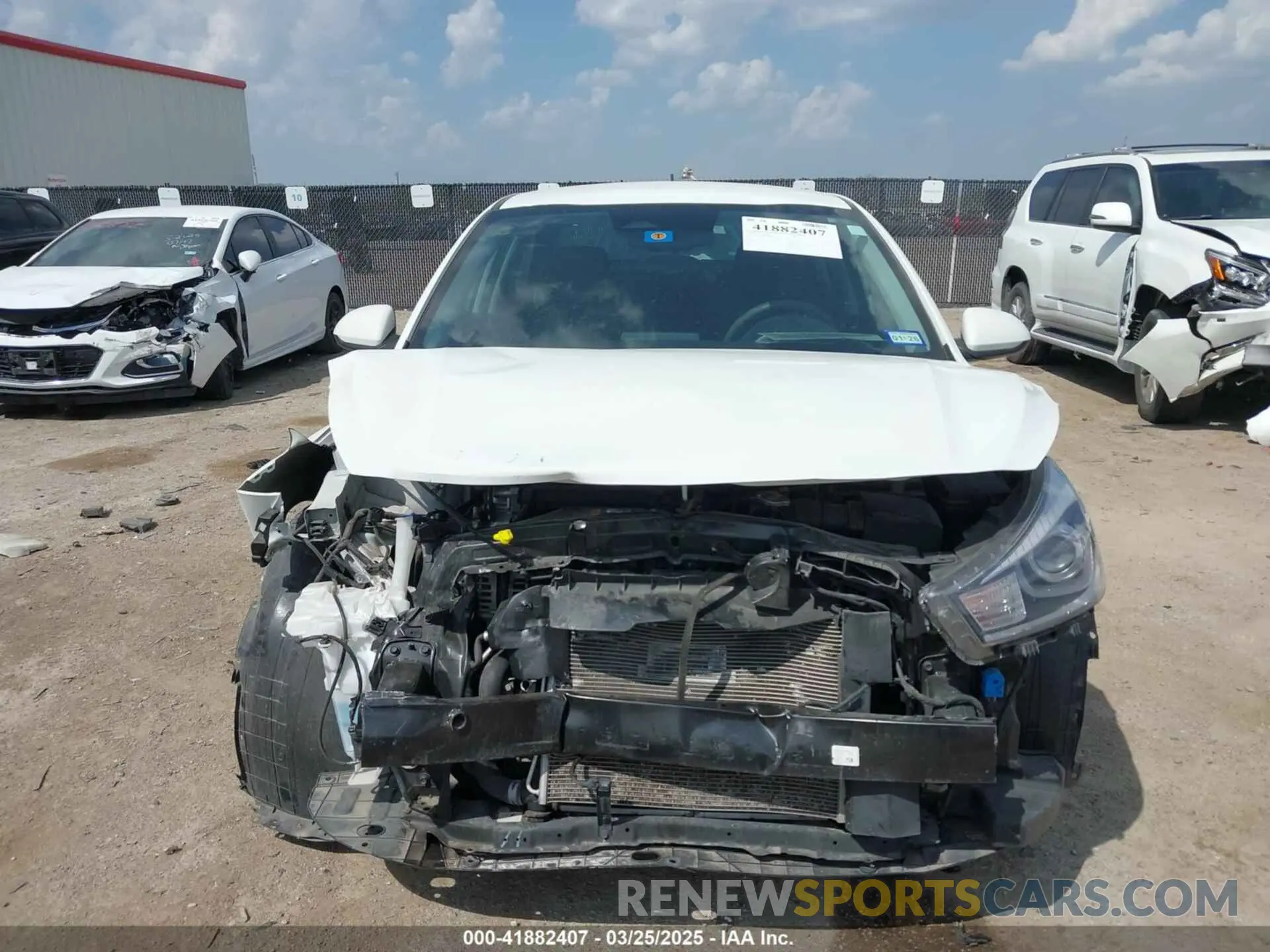 12 fotografías del automóvil dañado 3KPA24AD7PE550899 KIA RIO 2023