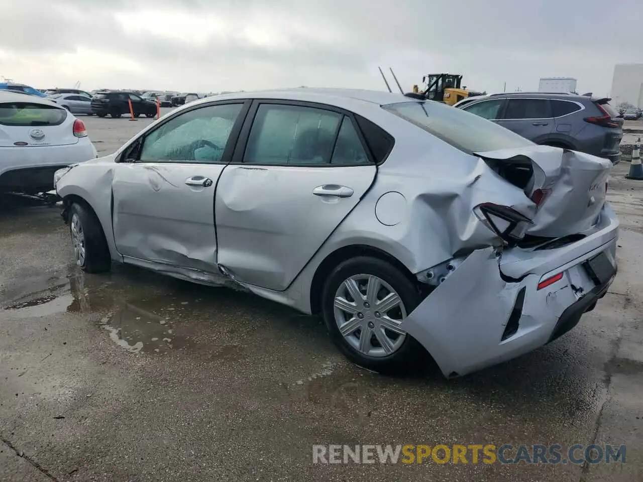 2 fotografías del automóvil dañado 3KPA24AD7PE563846 KIA RIO 2023