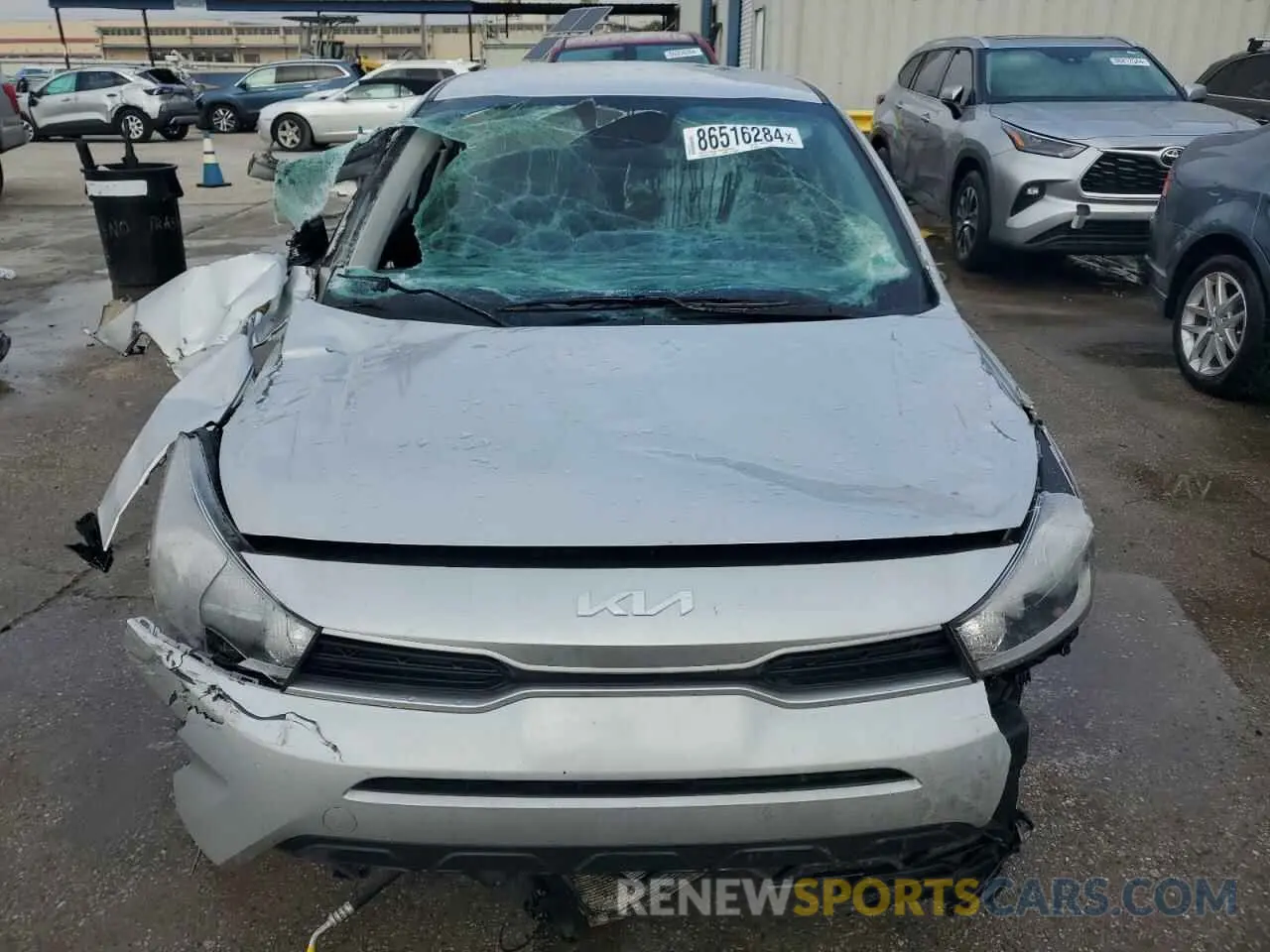5 fotografías del automóvil dañado 3KPA24AD7PE563846 KIA RIO 2023
