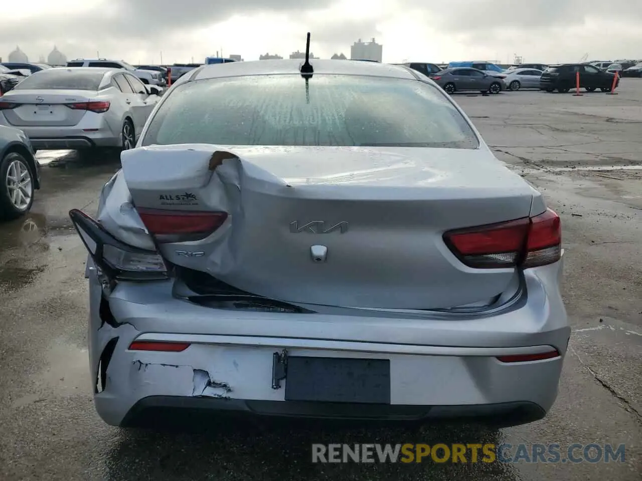 6 fotografías del automóvil dañado 3KPA24AD7PE563846 KIA RIO 2023