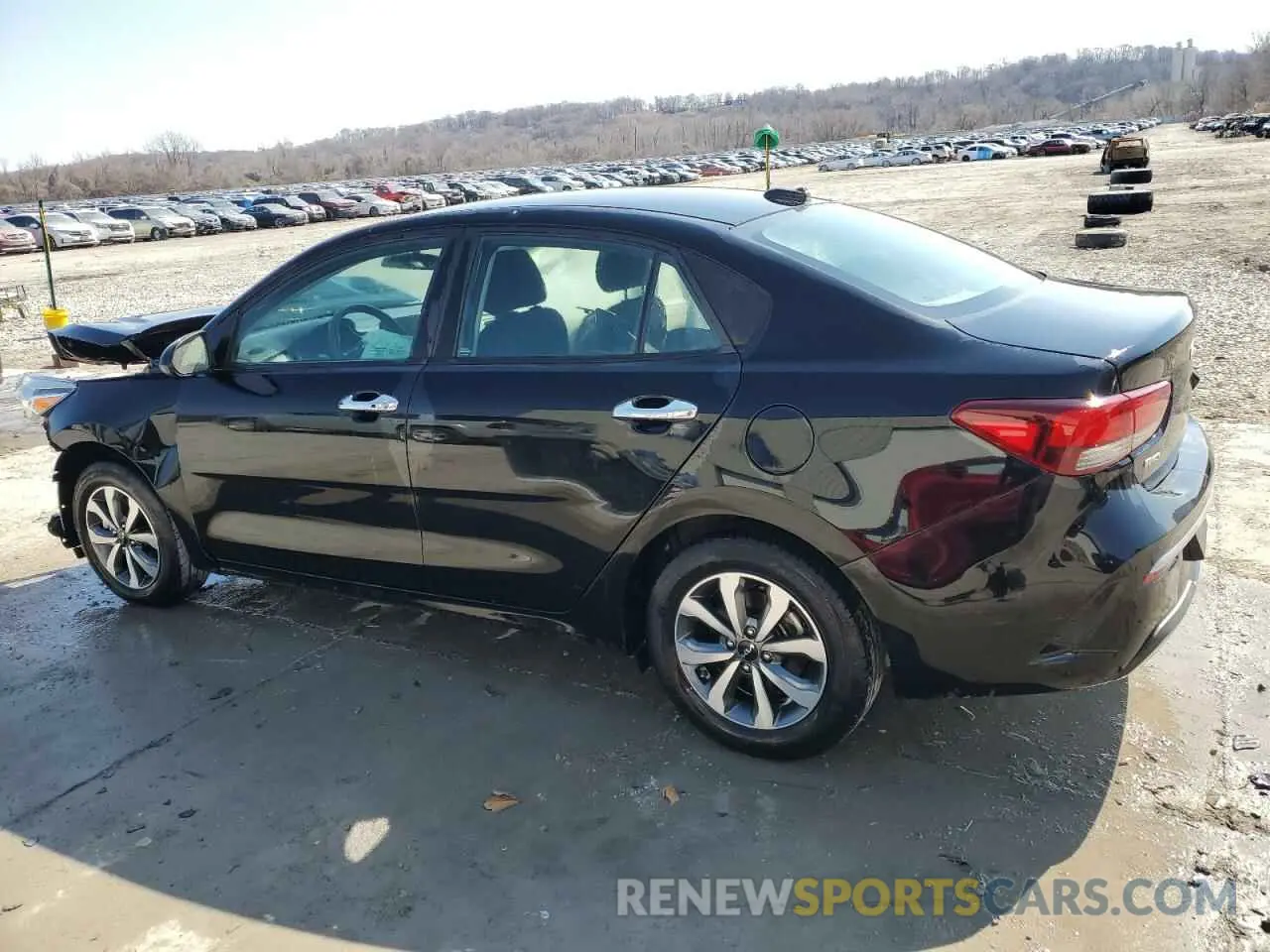 2 fotografías del automóvil dañado 3KPA24AD7PE574118 KIA RIO 2023