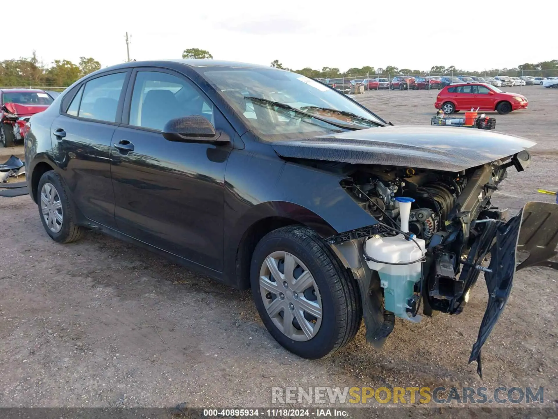 1 fotografías del automóvil dañado 3KPA24AD7PE597088 KIA RIO 2023