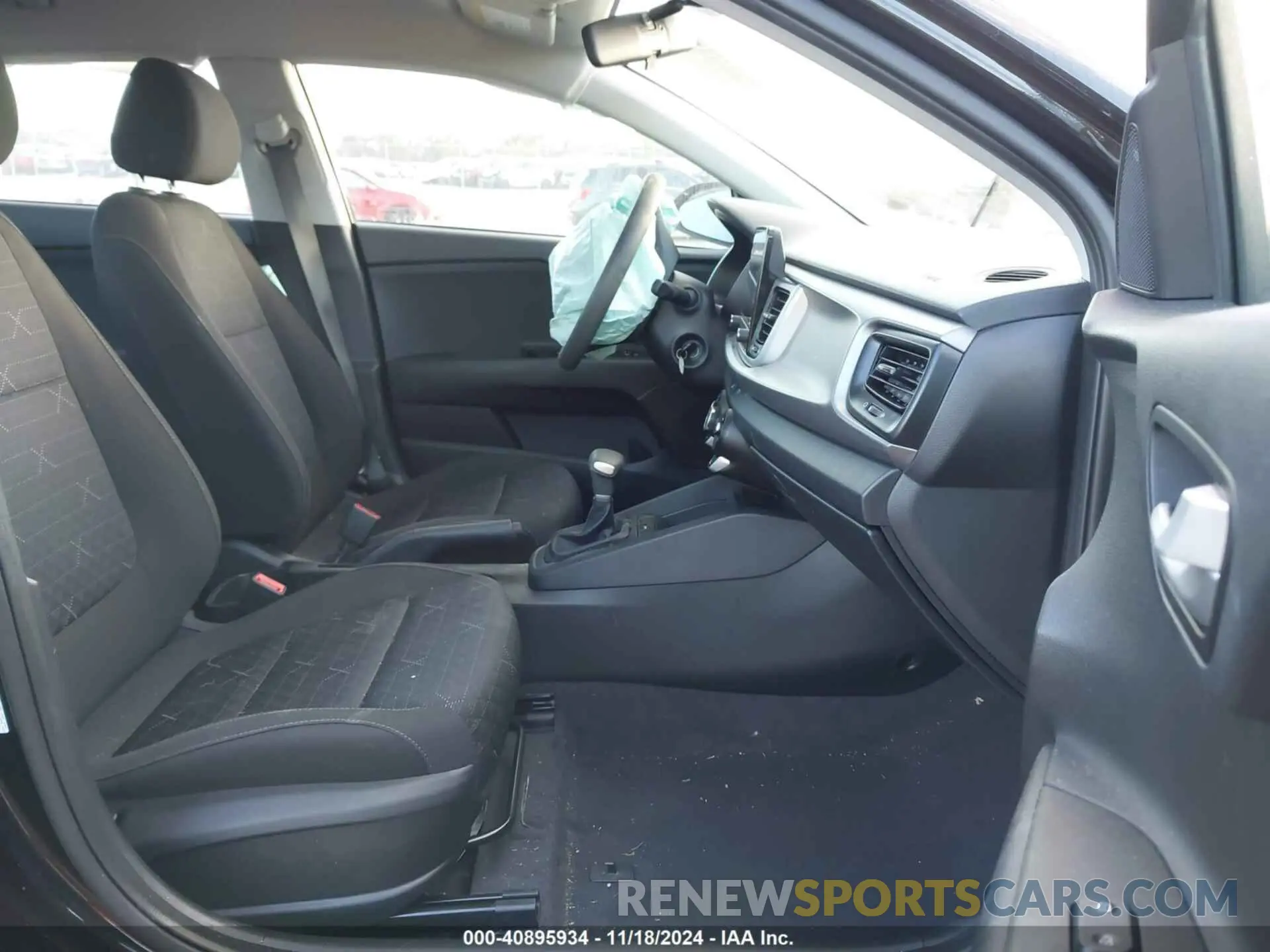 5 fotografías del automóvil dañado 3KPA24AD7PE597088 KIA RIO 2023