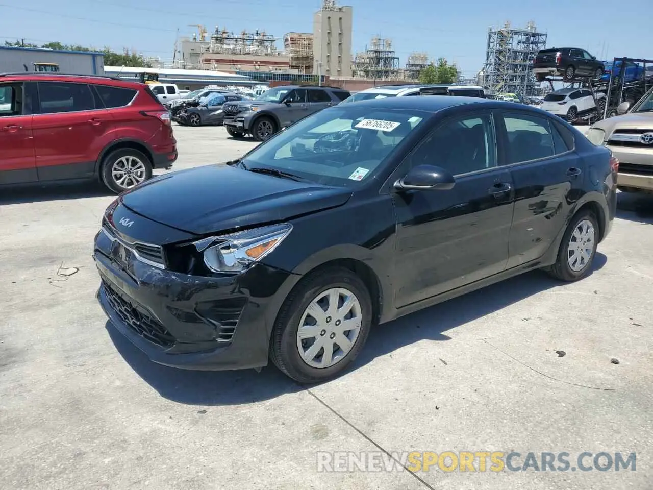 1 fotografías del automóvil dañado 3KPA24AD7PE604105 KIA RIO 2023