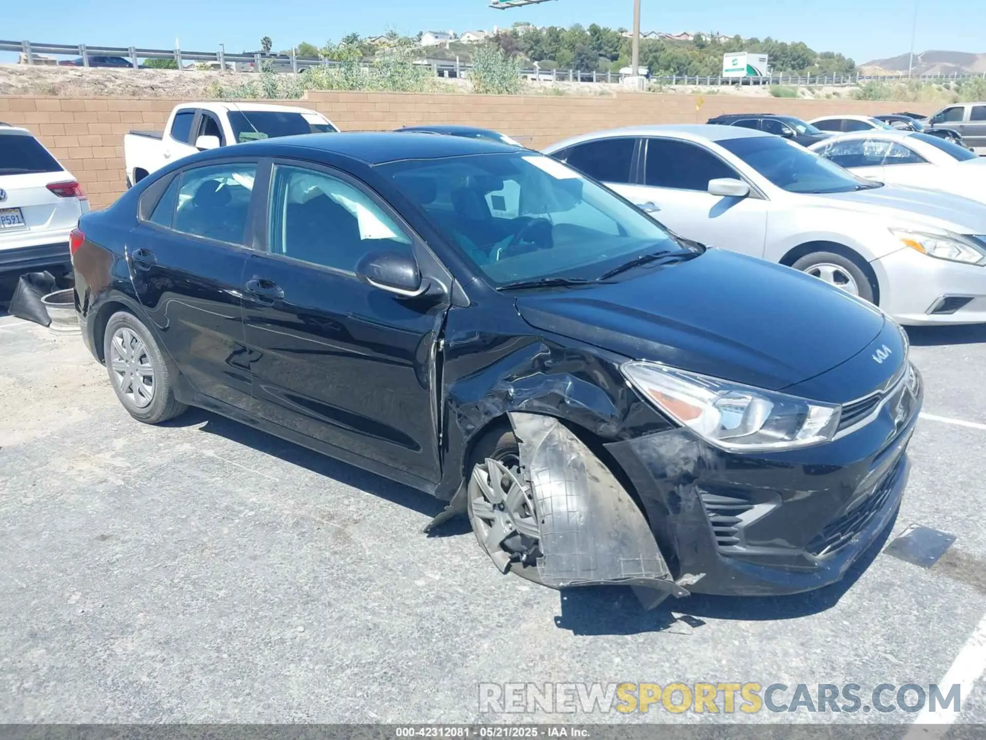 1 fotografías del automóvil dañado 3KPA24AD7PE615833 KIA RIO 2023