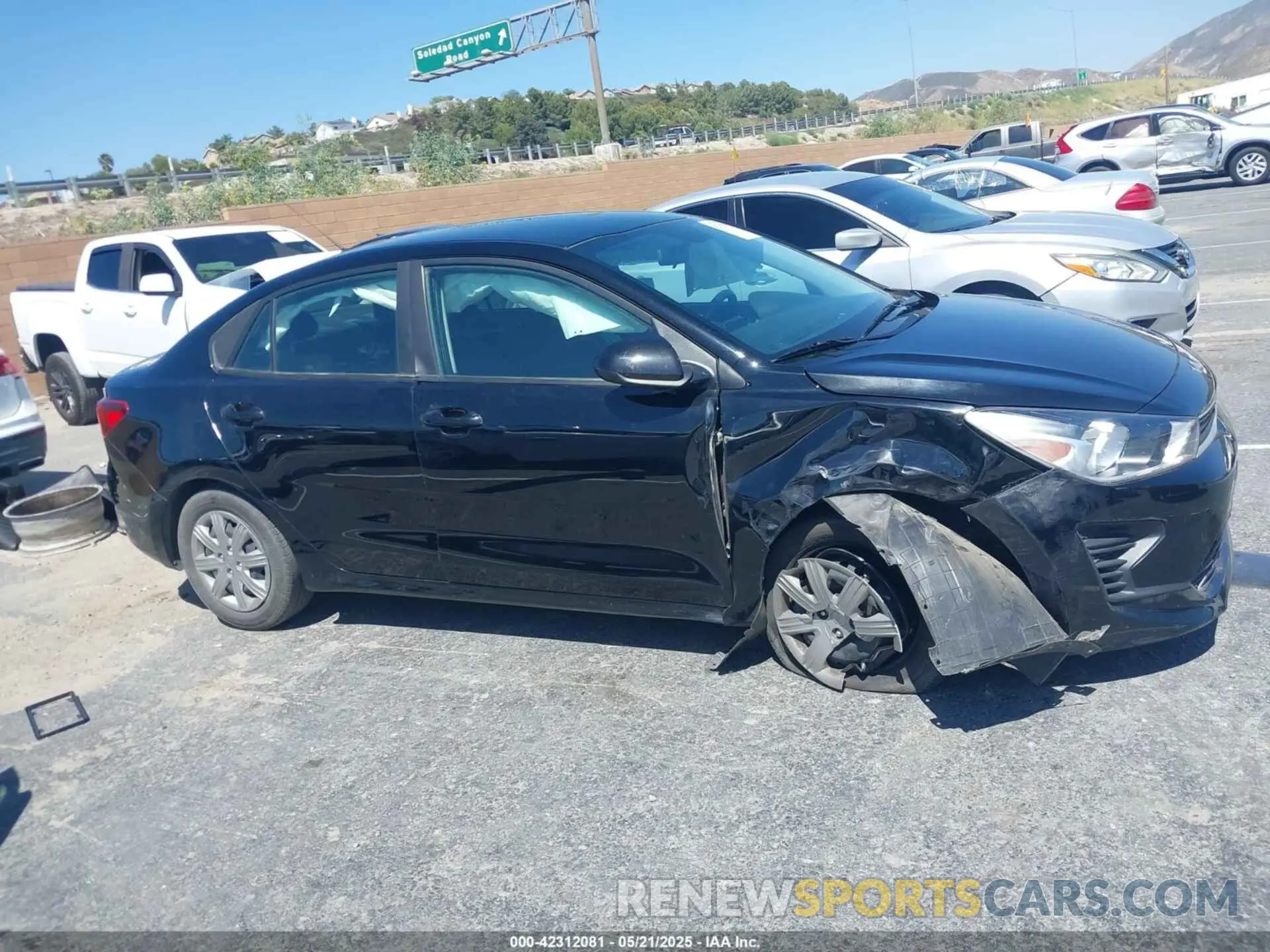 13 fotografías del automóvil dañado 3KPA24AD7PE615833 KIA RIO 2023