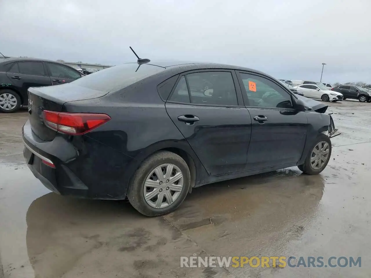 3 fotografías del automóvil dañado 3KPA24AD7PE616450 KIA RIO 2023