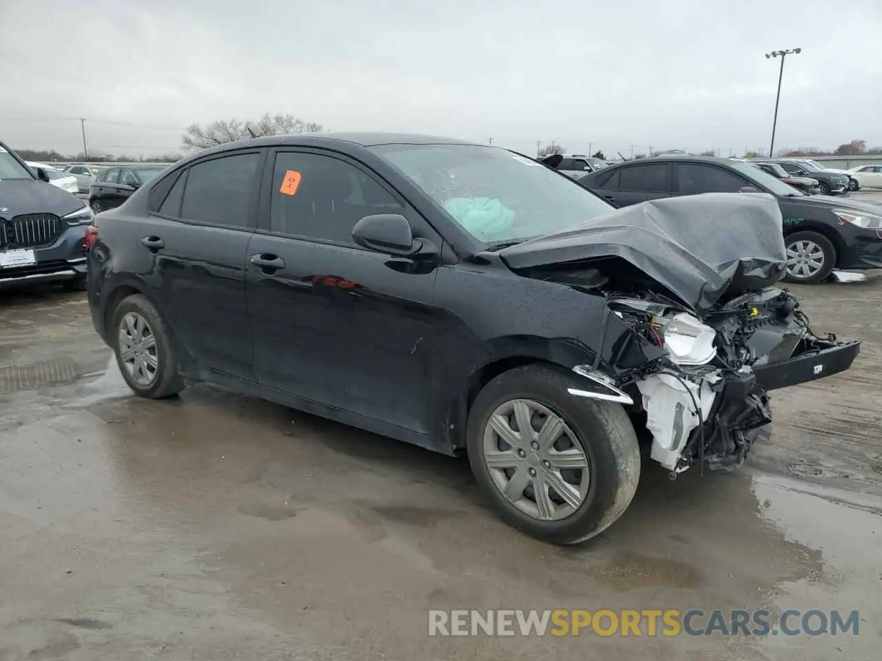 4 fotografías del automóvil dañado 3KPA24AD7PE616450 KIA RIO 2023