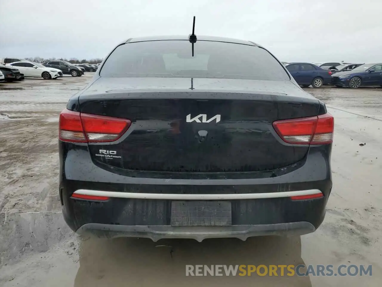 6 fotografías del automóvil dañado 3KPA24AD7PE616450 KIA RIO 2023
