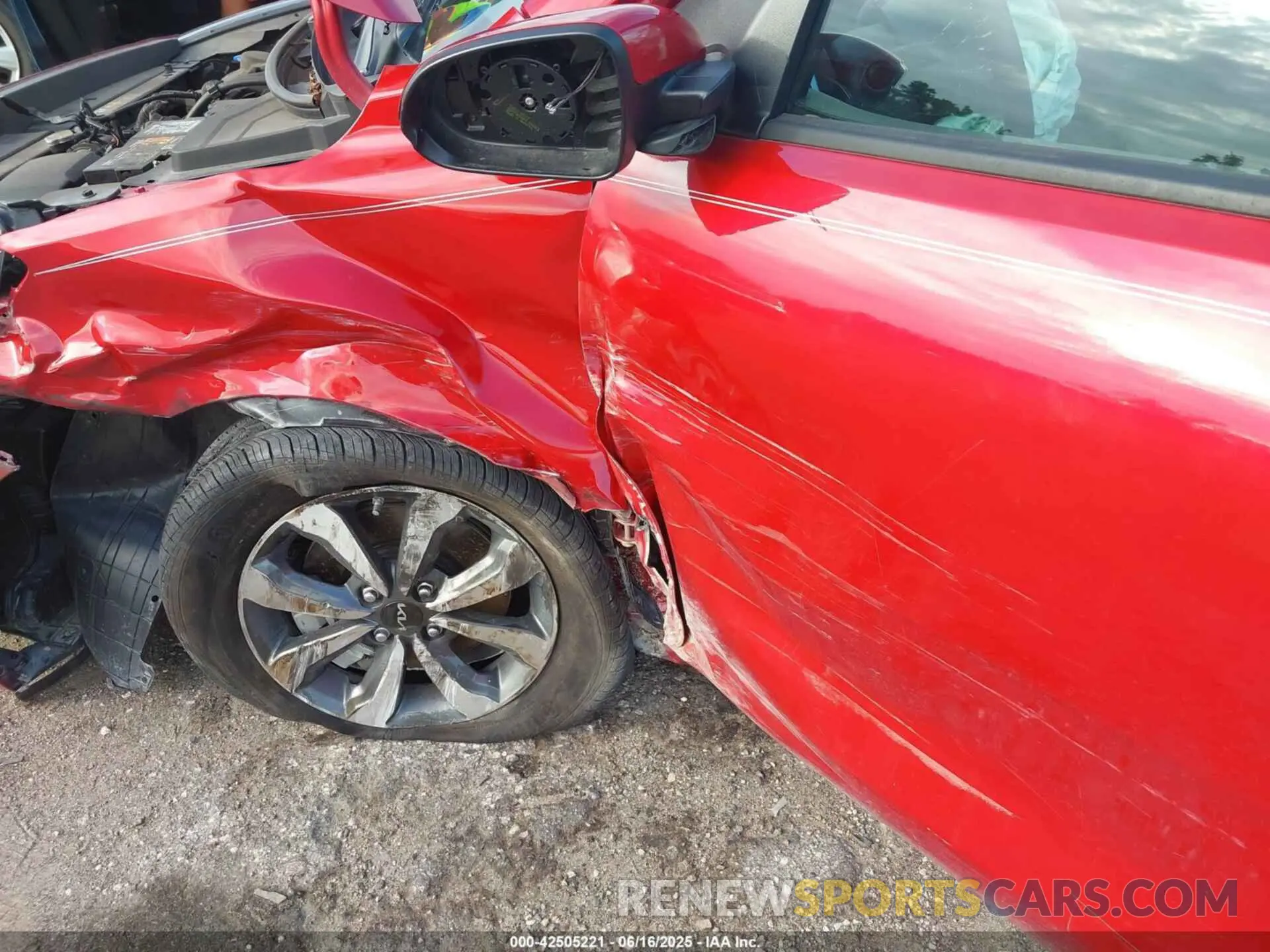 6 fotografías del automóvil dañado 3KPA24AD7PE617601 KIA RIO 2023