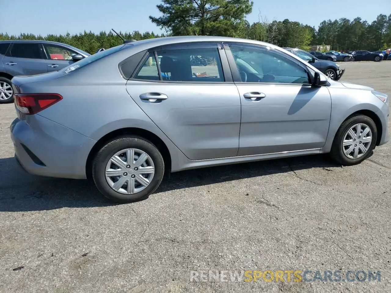 3 fotografías del automóvil dañado 3KPA24AD7PE620059 KIA RIO 2023