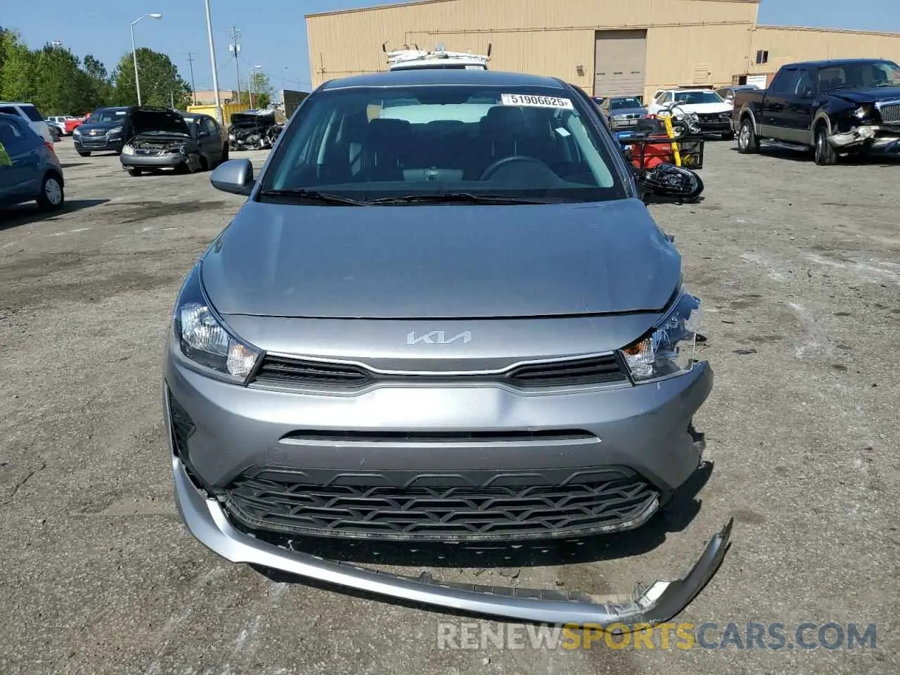 5 fotografías del automóvil dañado 3KPA24AD7PE620059 KIA RIO 2023