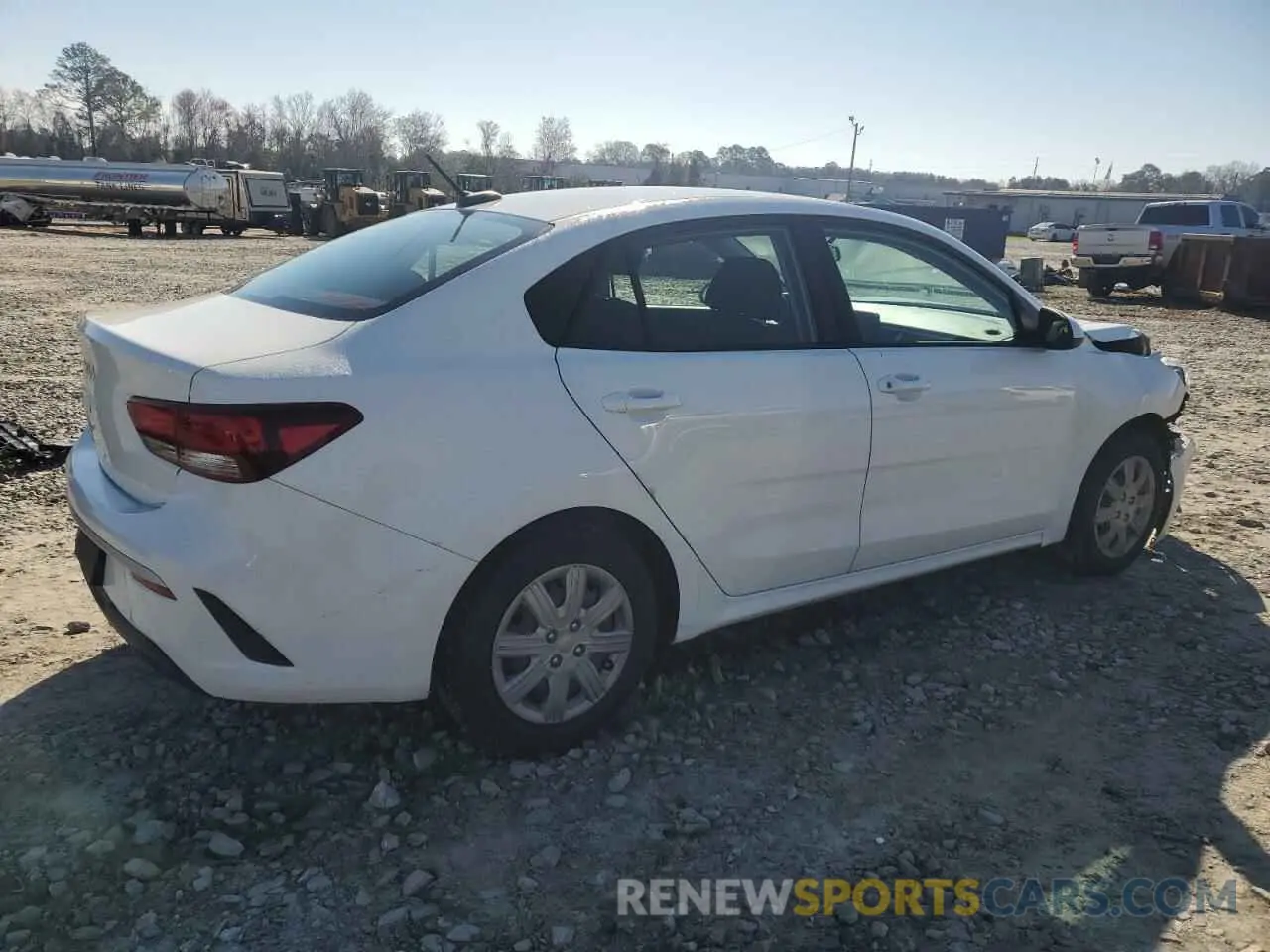 3 fotografías del automóvil dañado 3KPA24AD7PE629473 KIA RIO 2023
