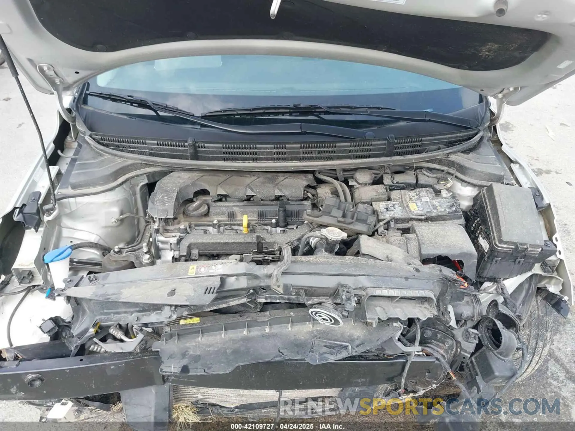 10 fotografías del automóvil dañado 3KPA24AD8PE530662 KIA RIO 2023