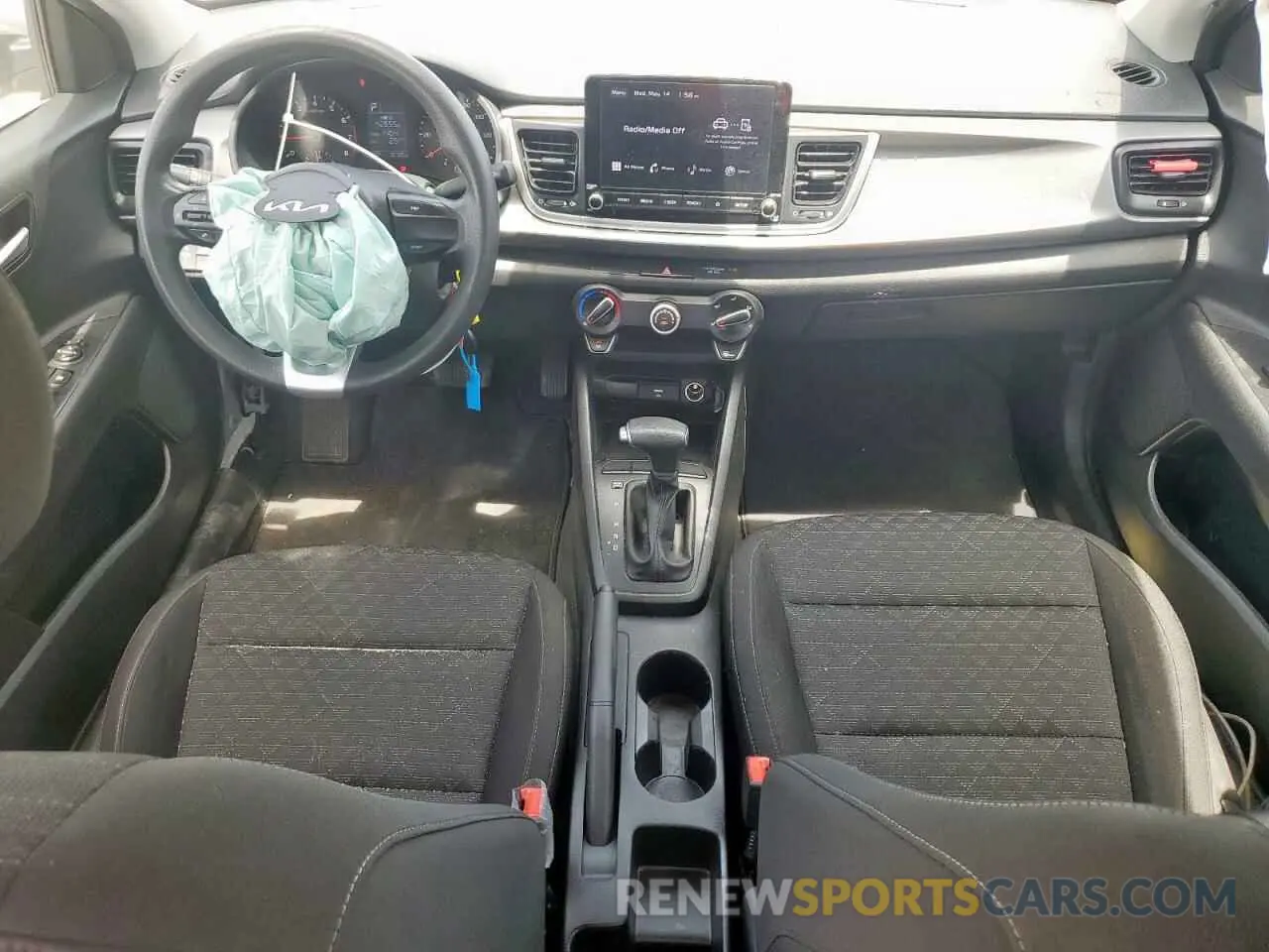 8 fotografías del automóvil dañado 3KPA24AD8PE613430 KIA RIO 2023