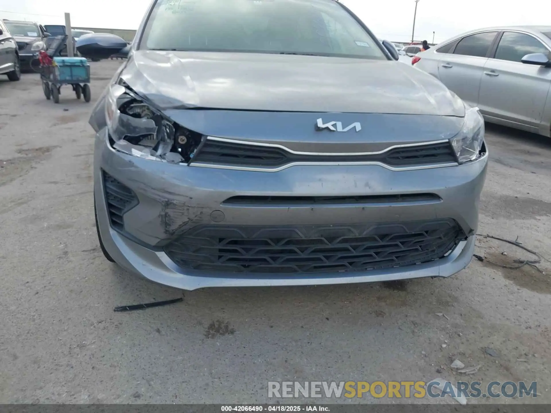 6 fotografías del automóvil dañado 3KPA24AD9PE525759 KIA RIO 2023