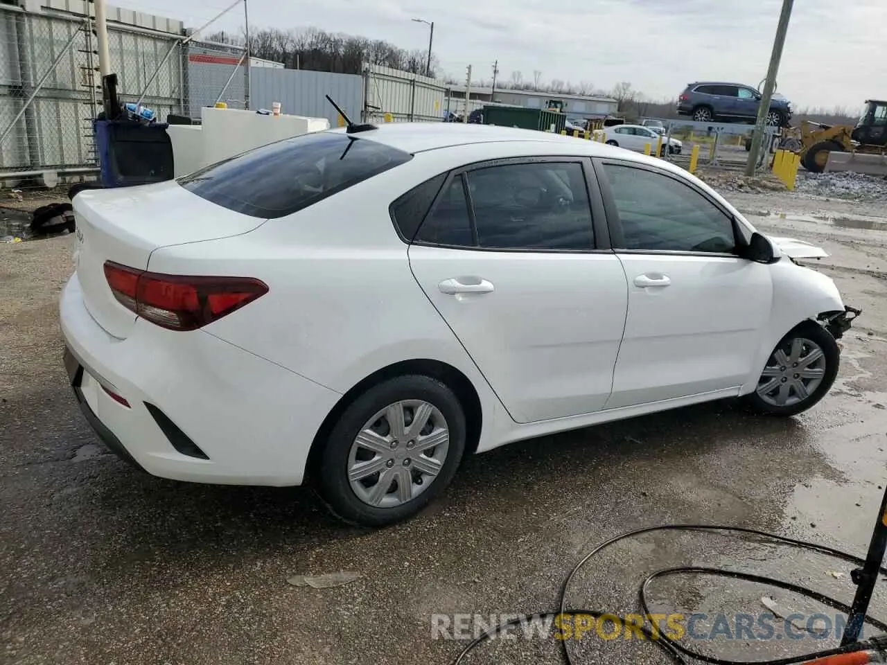 3 fotografías del automóvil dañado 3KPA24AD9PE530525 KIA RIO 2023