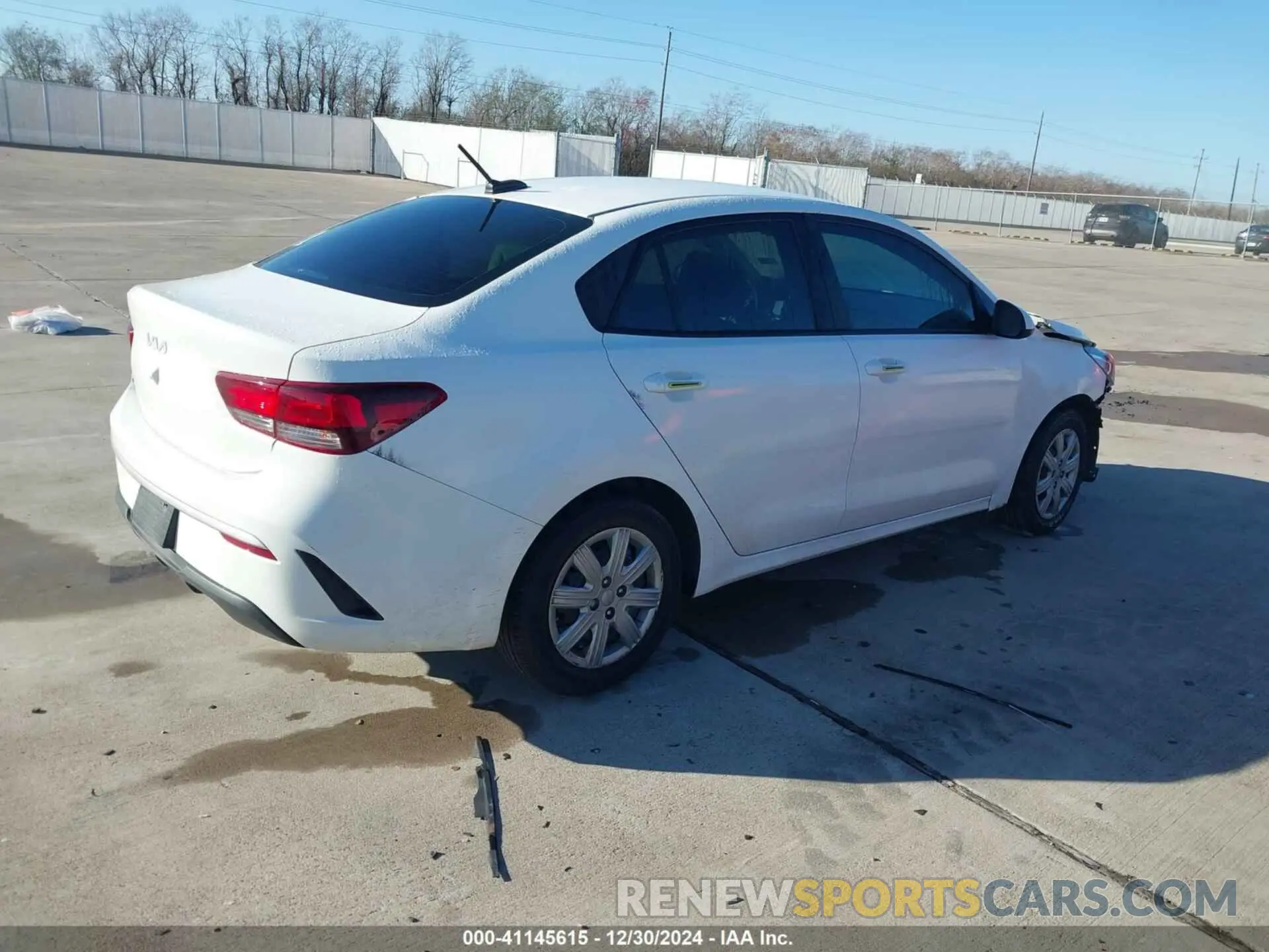 4 fotografías del automóvil dañado 3KPA24AD9PE567364 KIA RIO 2023