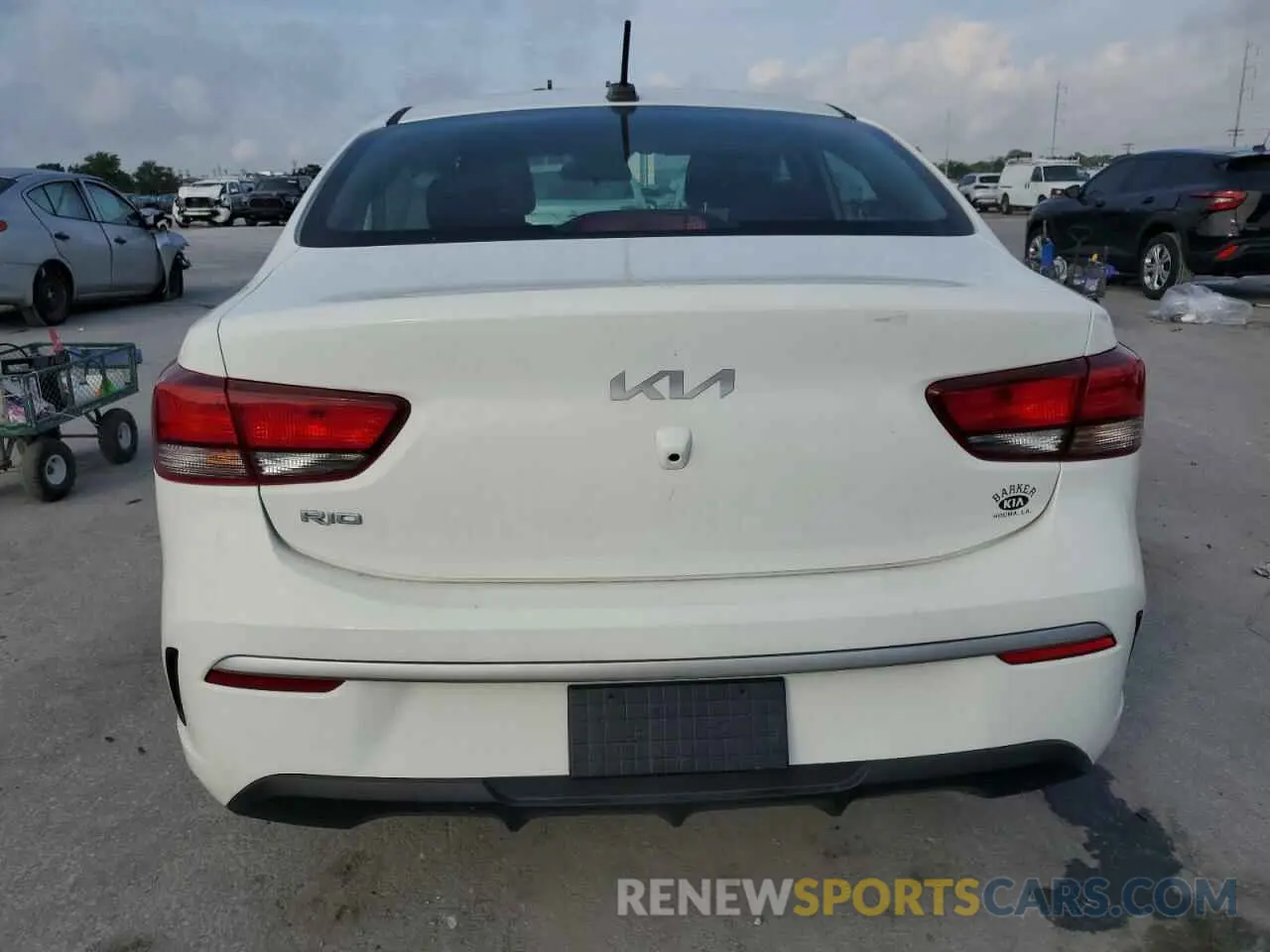 6 fotografías del automóvil dañado 3KPA24AD9PE578364 KIA RIO 2023