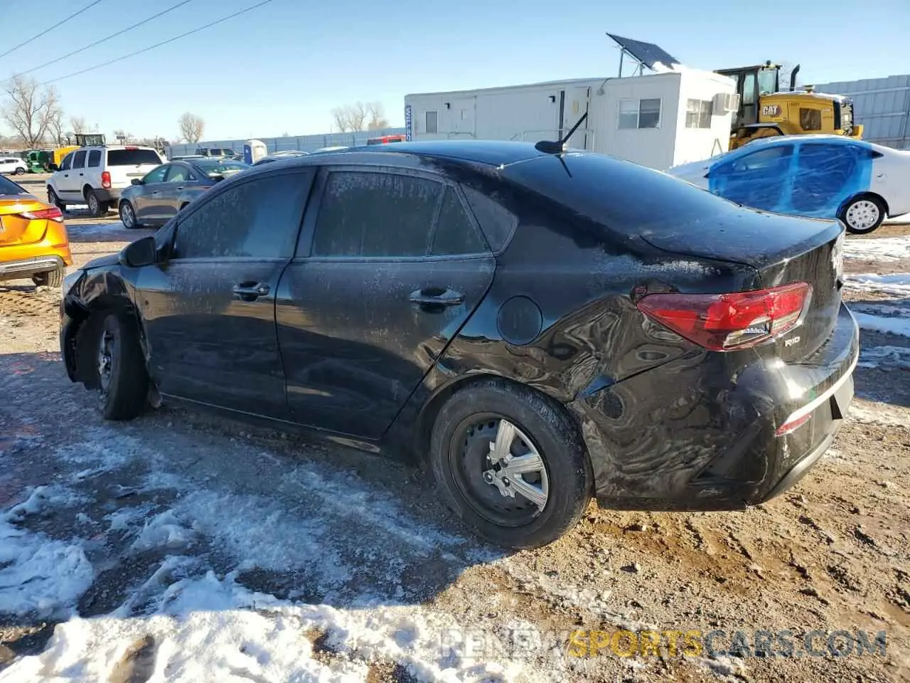 2 fotografías del automóvil dañado 3KPA24AD9PE598209 KIA RIO 2023