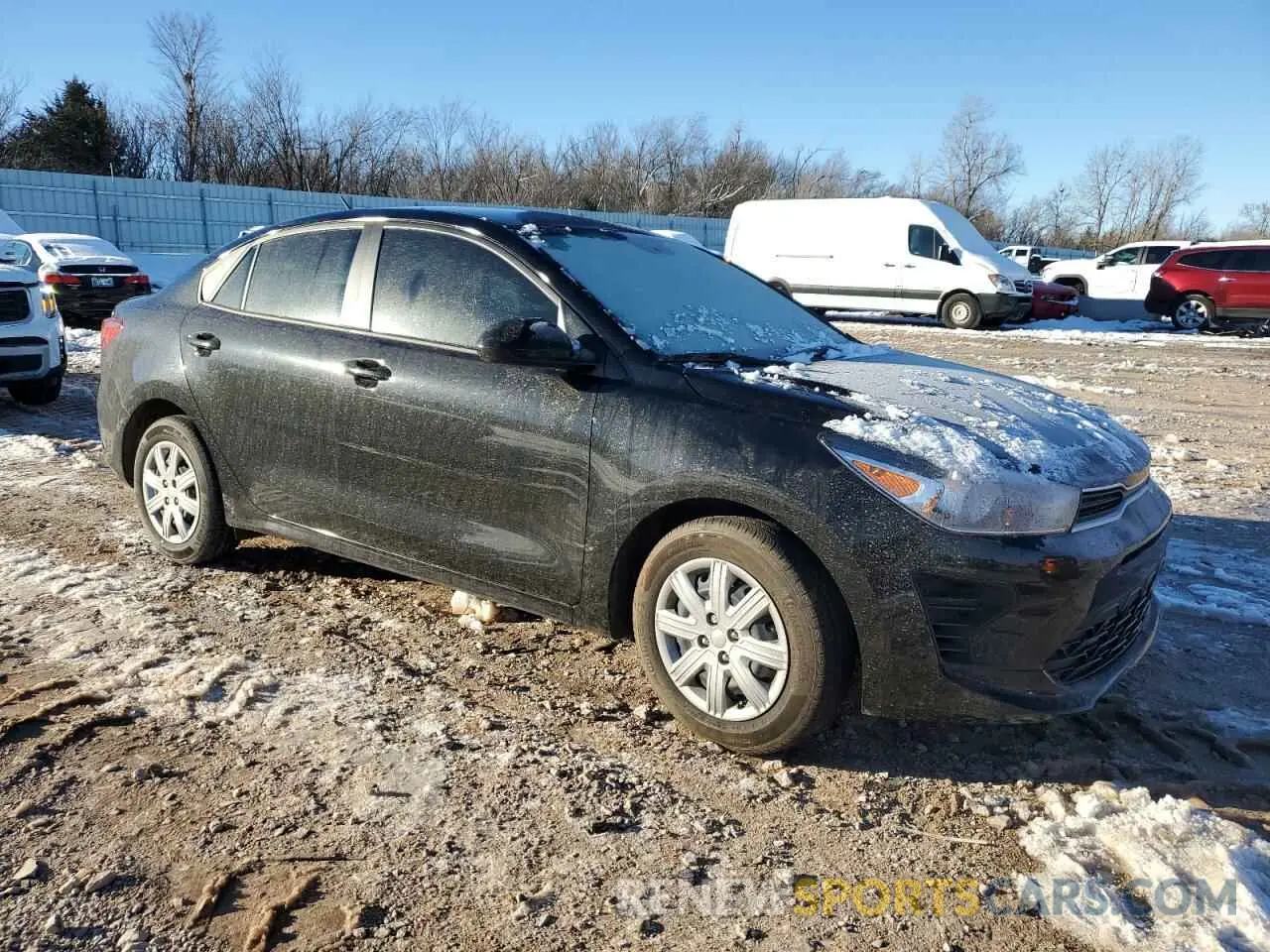 4 fotografías del automóvil dañado 3KPA24AD9PE598209 KIA RIO 2023