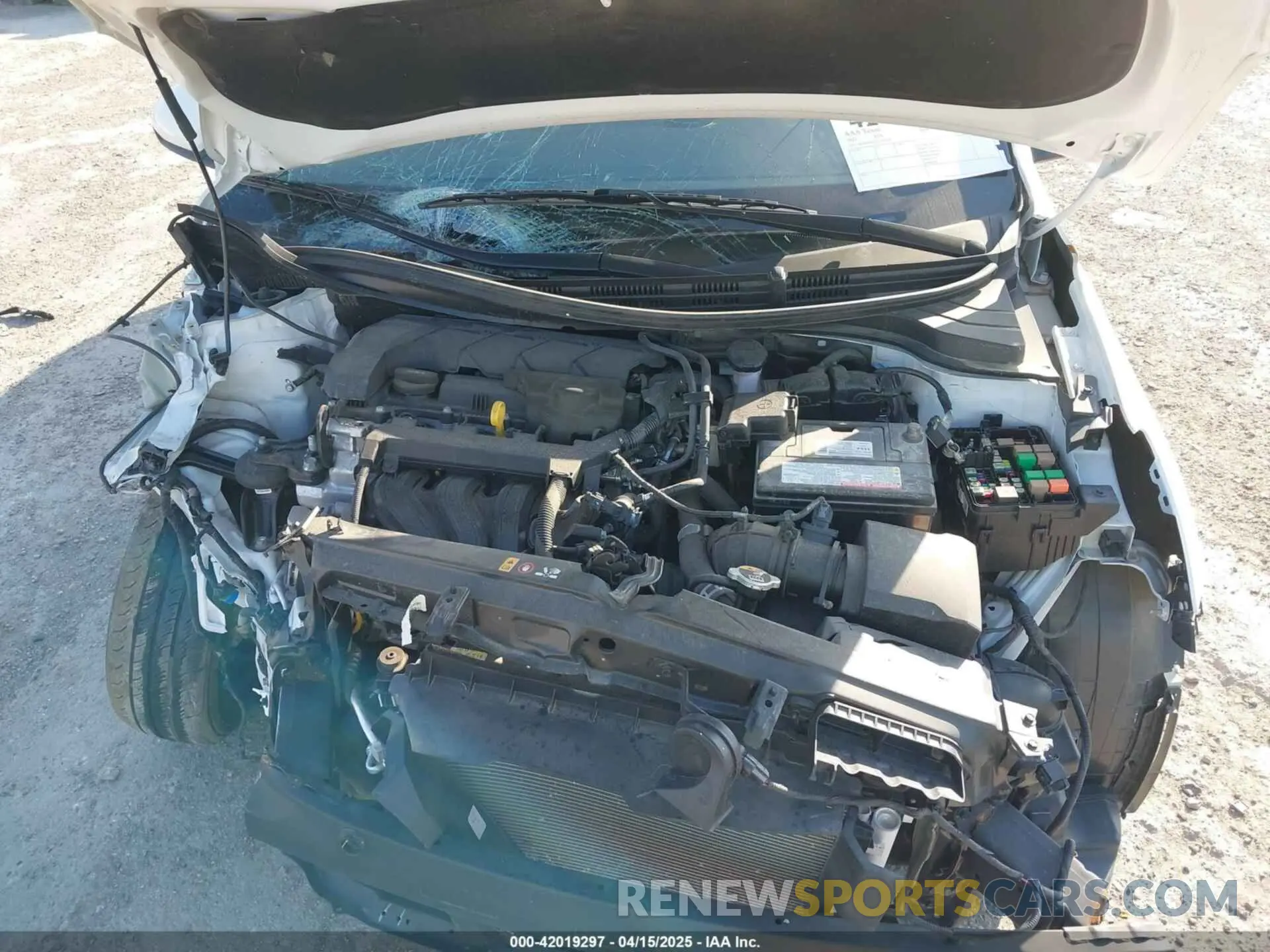 10 fotografías del automóvil dañado 3KPA24AD9PE598789 KIA RIO 2023