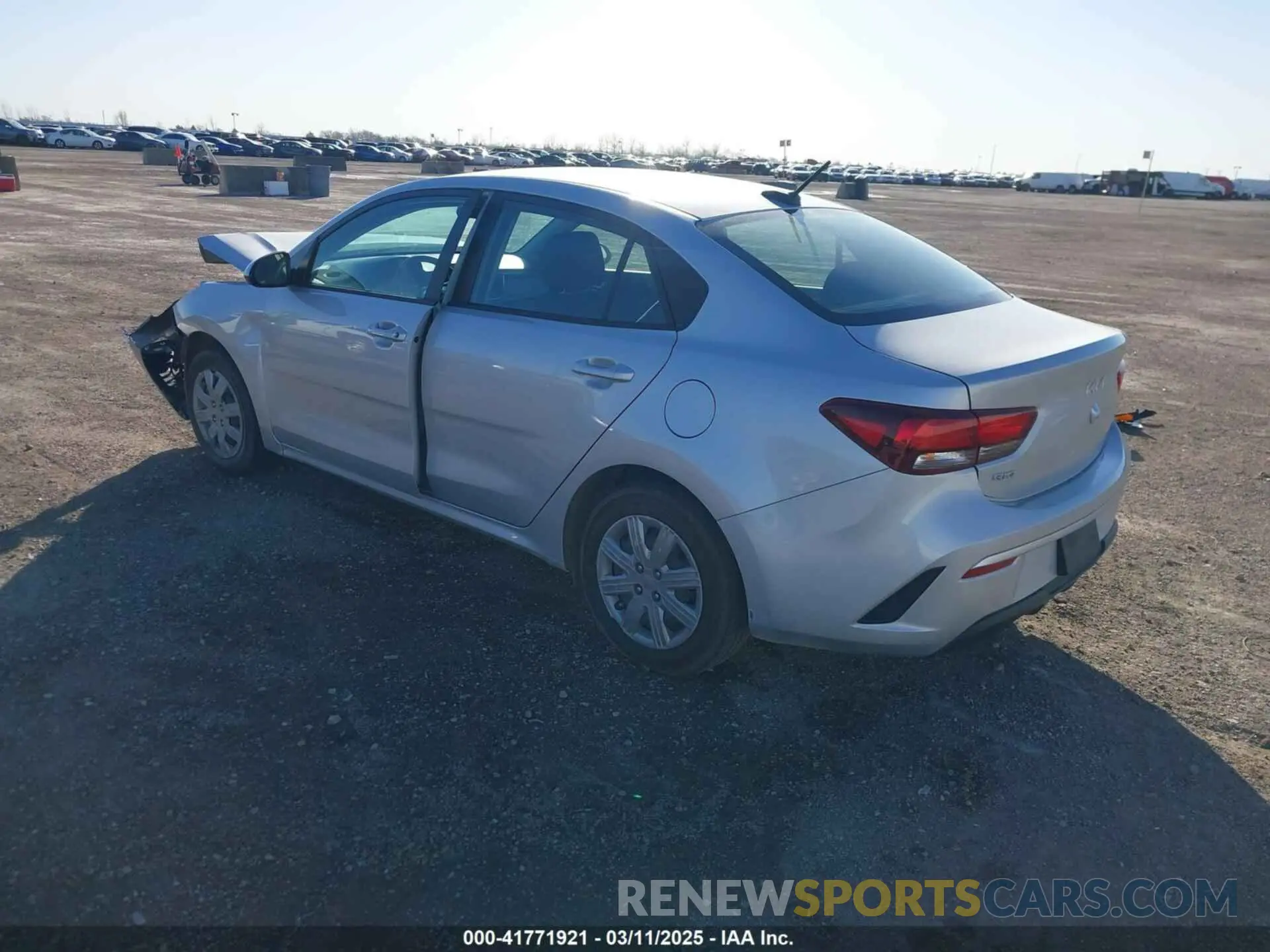 3 fotografías del automóvil dañado 3KPA24AD9PE618894 KIA RIO 2023