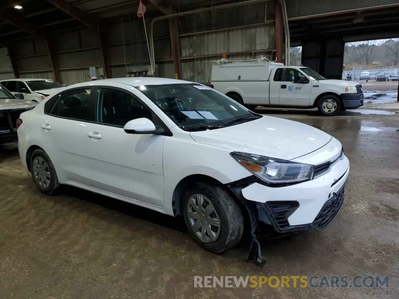 4 fotografías del automóvil dañado 3KPA24ADXPE615843 KIA RIO 2023