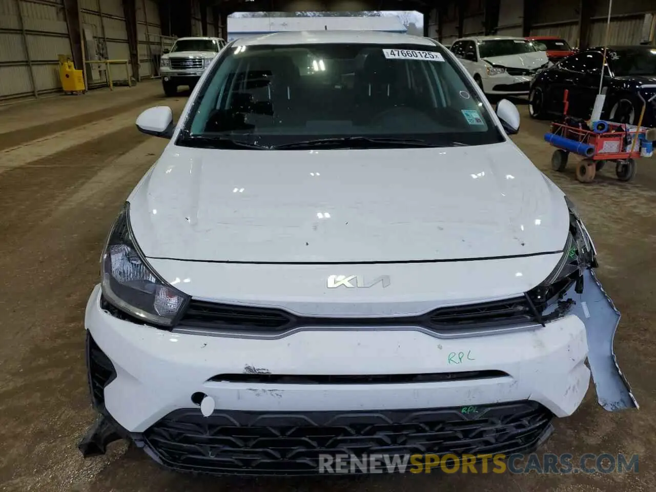 5 fotografías del automóvil dañado 3KPA24ADXPE615843 KIA RIO 2023