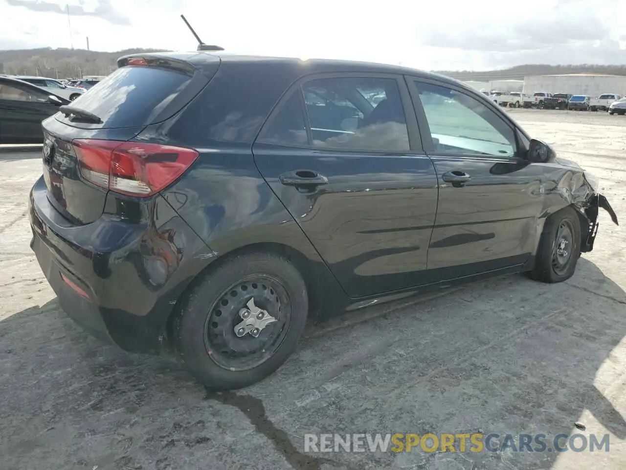 3 fotografías del automóvil dañado 3KPA25AD0PE530581 KIA RIO 2023