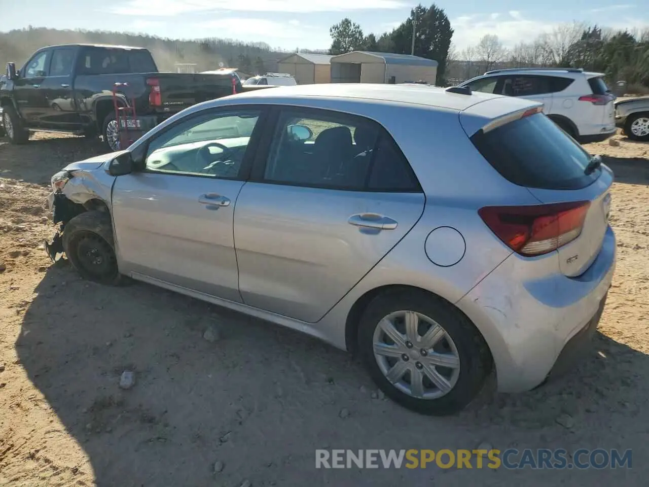 2 fotografías del automóvil dañado 3KPA25AD5PE512917 KIA RIO 2023