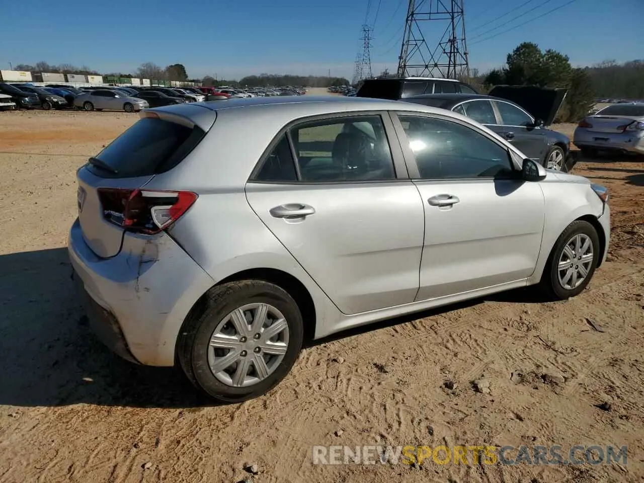 3 fotografías del automóvil dañado 3KPA25AD5PE512917 KIA RIO 2023