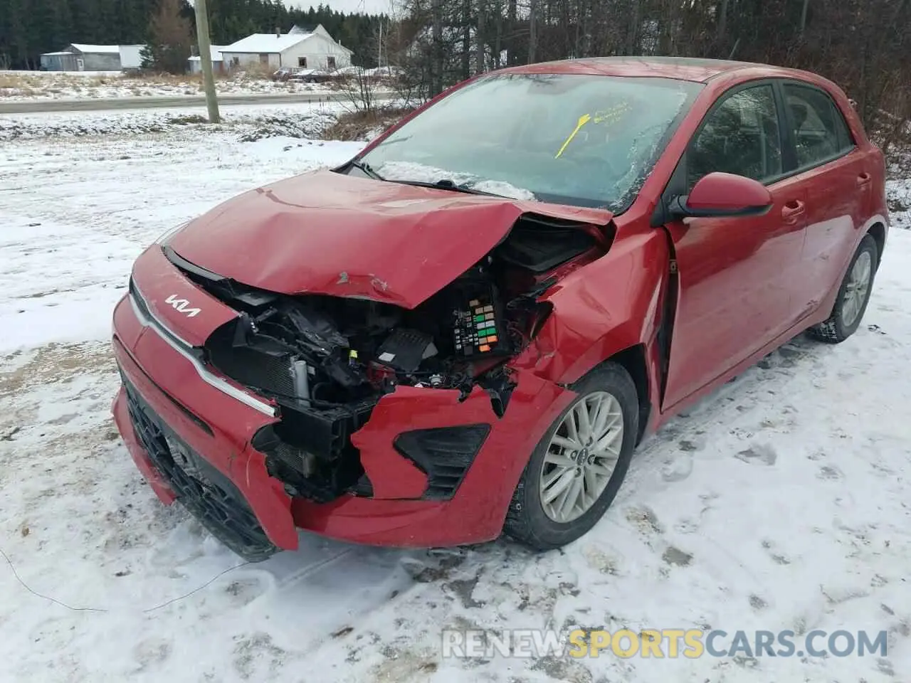 1 fotografías del automóvil dañado 3KPA25AD7PE527757 KIA RIO 2023