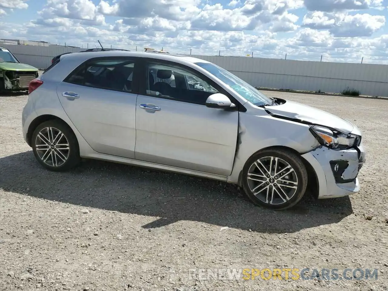 4 fotografías del automóvil dañado 3KPA35ADXPE629373 KIA RIO 2023