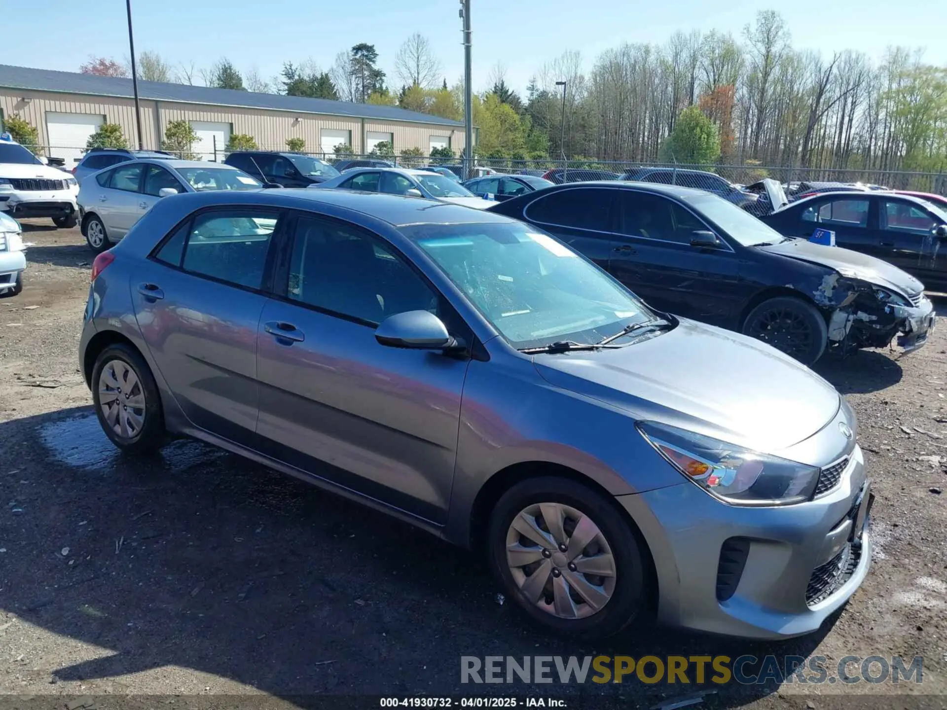1 fotografías del automóvil dañado 3KPA25AB5KE188889 KIA RIO 5-DOOR 2019