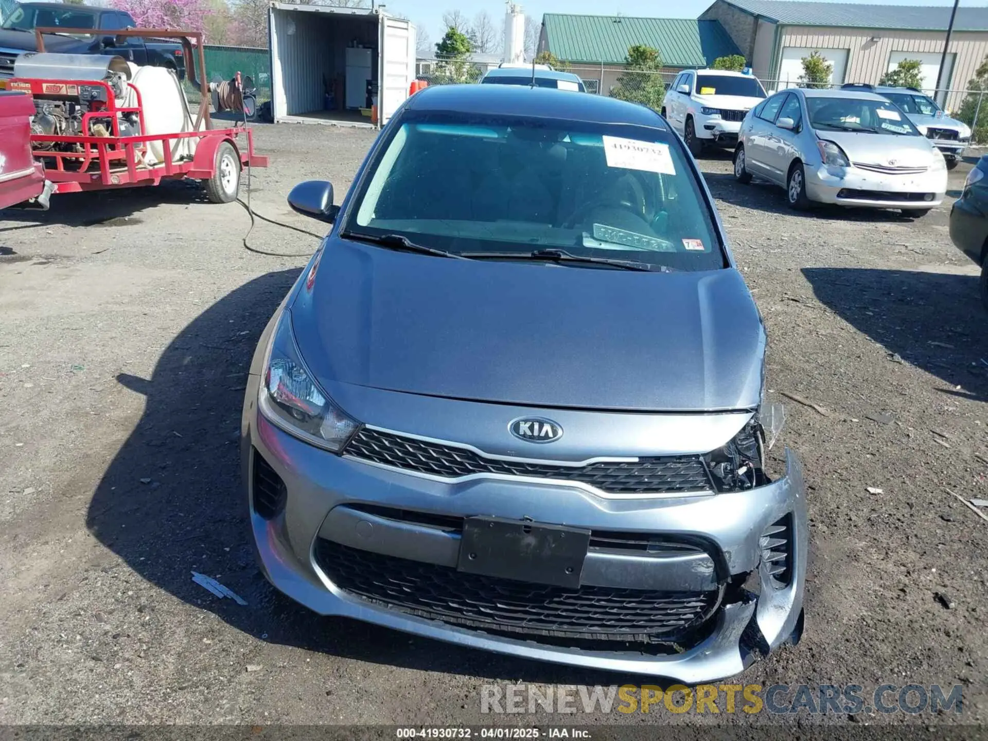 13 fotografías del automóvil dañado 3KPA25AB5KE188889 KIA RIO 5-DOOR 2019