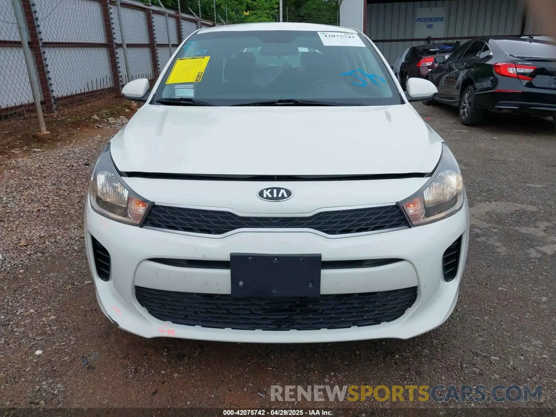 12 fotografías del automóvil dañado 3KPA25AD0LE277224 KIA RIO 5-DOOR 2020