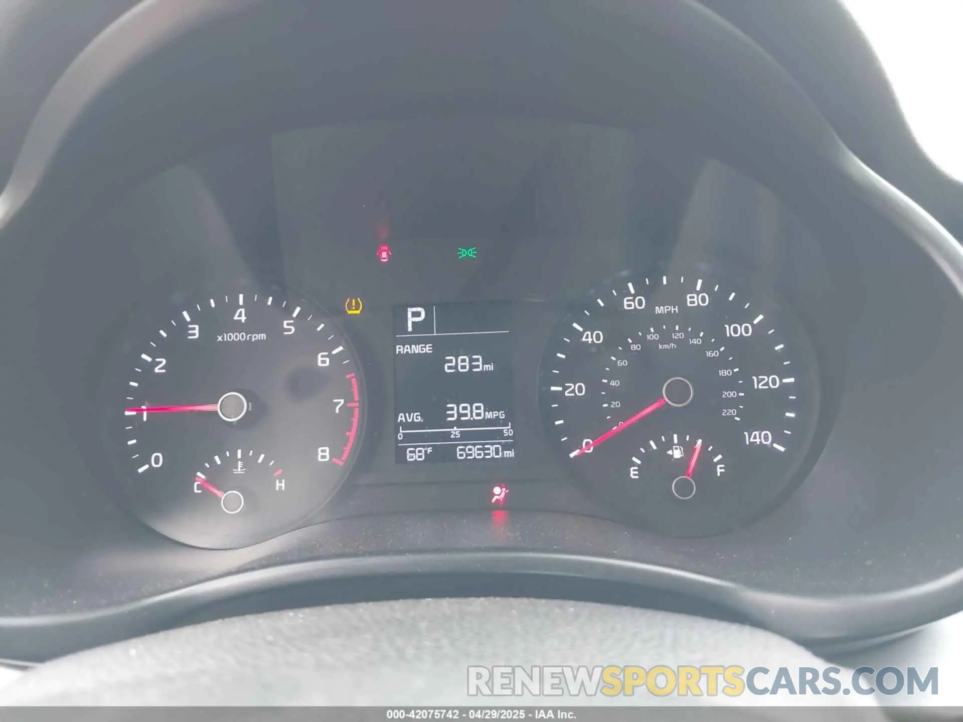 7 fotografías del automóvil dañado 3KPA25AD0LE277224 KIA RIO 5-DOOR 2020