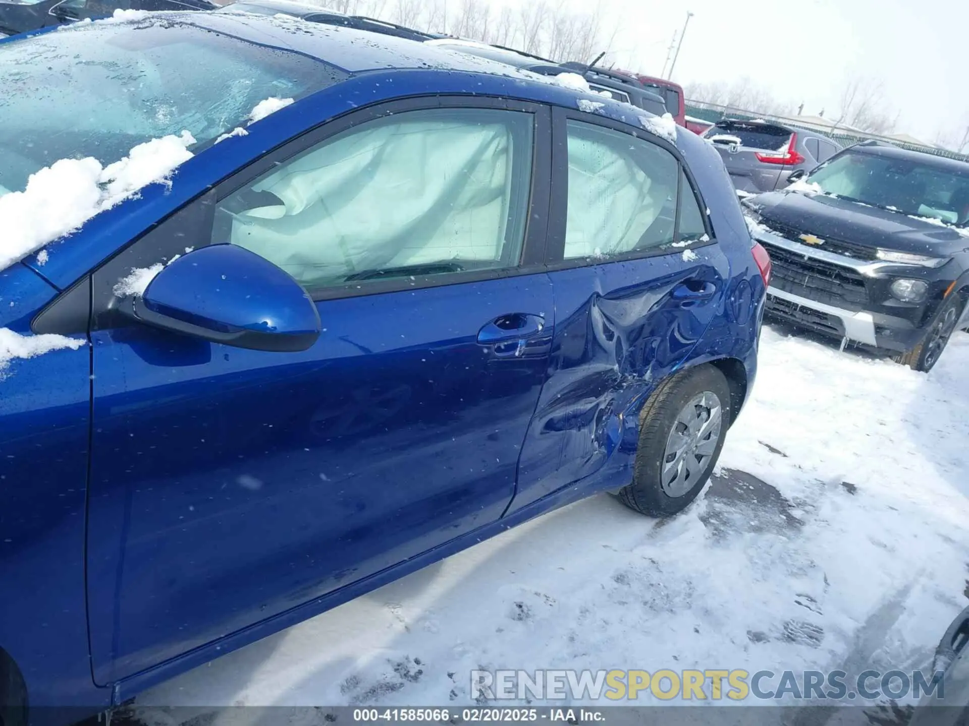 14 fotografías del automóvil dañado 3KPA25AD2LE342042 KIA RIO 5-DOOR 2020