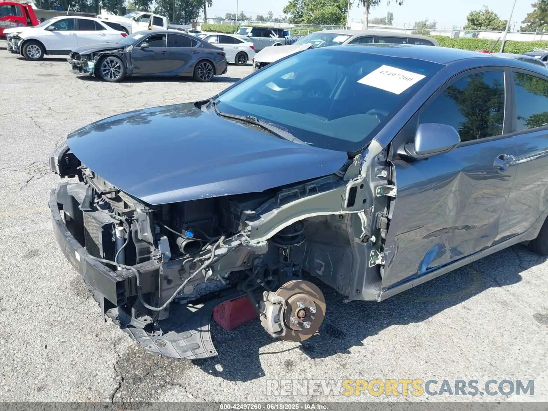 6 fotografías del automóvil dañado 3KPA25AD6LE295579 KIA RIO 5-DOOR 2020