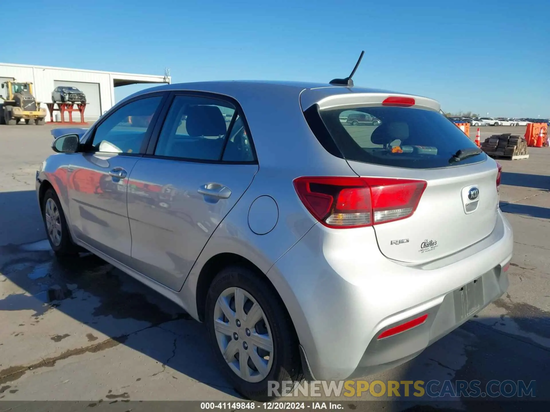 3 fotografías del automóvil dañado 3KPA25AD7ME433289 KIA RIO 5-DOOR 2021