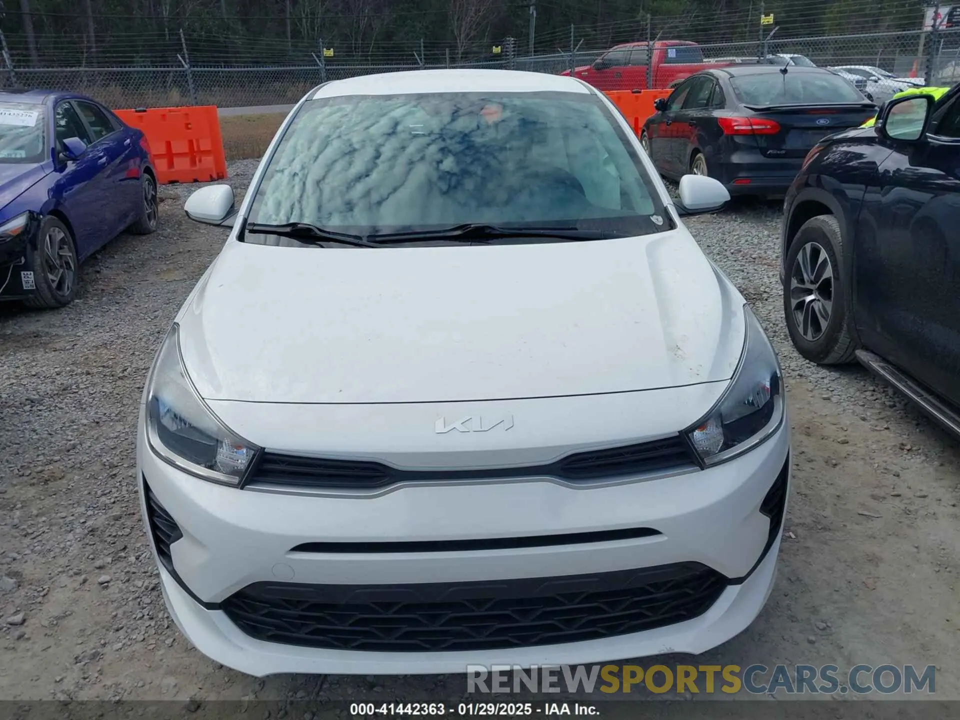 12 fotografías del automóvil dañado 3KPA25AD5NE457866 KIA RIO 5-DOOR 2022